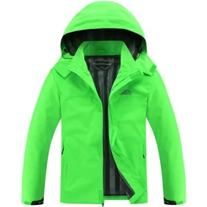 Women's Waterproof Hooded Rain Jacket
