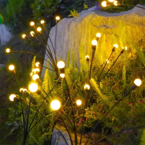 Solar Firefly Garden Stake Lights