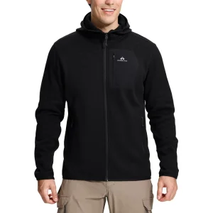 Men's Hooded Fleece Hiking Jacket