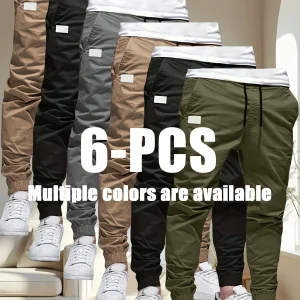 6-Pack Men's Cargo Work Pants