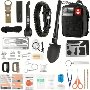 242-Piece Emergency Survival Kit