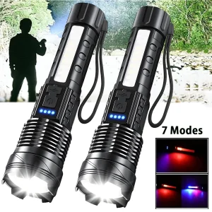 Rechargeable Tactical LED Flashlight