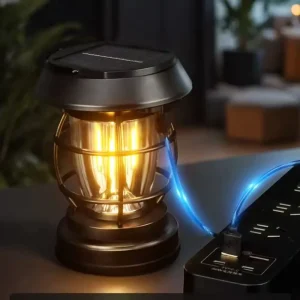 Portable USB Rechargeable Waterproof Camping Lantern